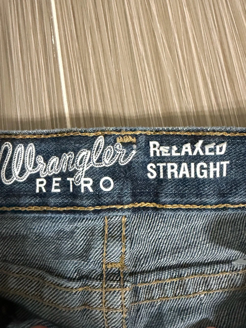 Wrangler retro relaxed straight size 7 slim